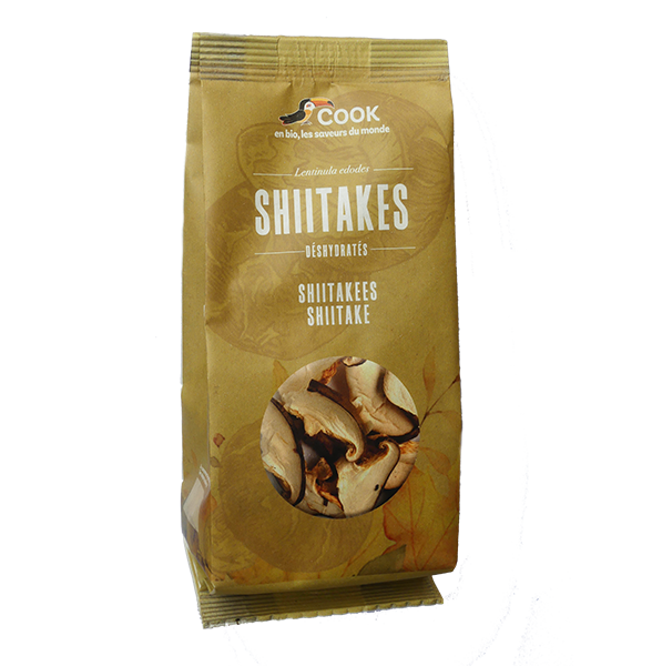 Shiitakes sachet coussin