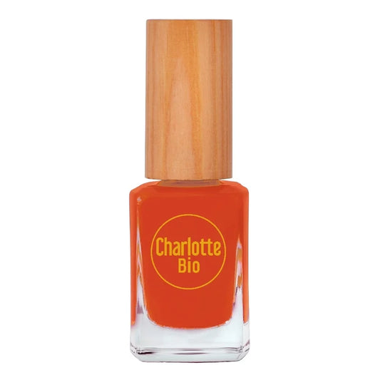 Nagellack glänzend orange rust - 10ml - Charlotte Bio