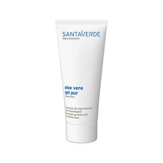 Santaverde aloe vera gel pur ohne Duft, NaTrue 100ml