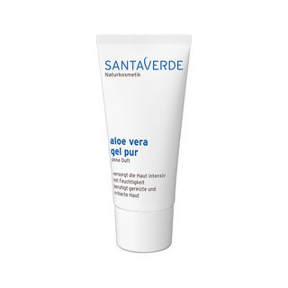 Santaverde aloe vera gel pur ohne Duft Kleingrösse, NaTrue 50ml