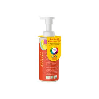 SONETT Sapone schiumoso per bambini alla calendula, Cosmetico naturale 200 ml