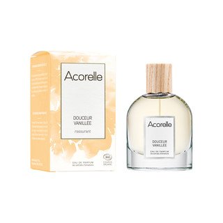 Acorelle Eau de Parfum Douceur Vanillée, Cosmetique Bio - COSMOS ORGANIC 50ml