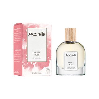 Acorelle Eau de Parfum Velvet Rose, Cosmetique Bio - COSMOS ORGANIC 50ml