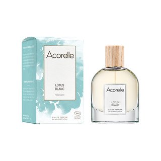 Acorelle Eau de Parfum Lotus Blanc, Cosmétique Bio - COSMOS ORGANIC 50ml
