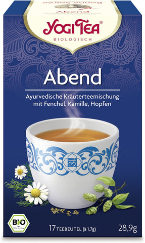YOGI Tee Abend Beutel 17 Stk