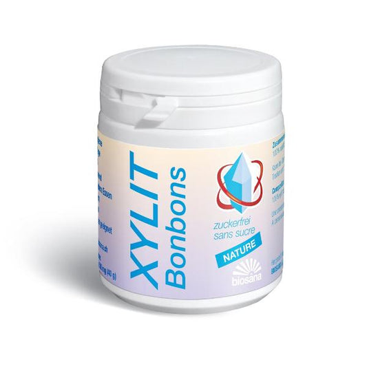 BIOSANA Xylit Bonbons Nature 80 pezzi