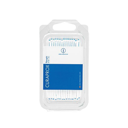 CURAPROX DF 967 Flosspic Zahnstocher Seide 30 Stk