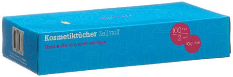 IVF Kosmetiktücher Zellstoff 2-lag 100 Stk