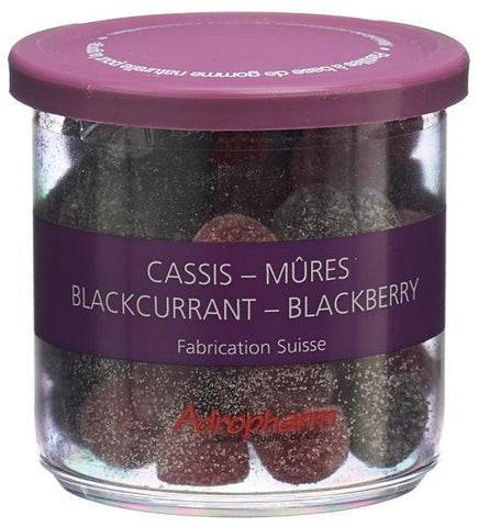 ADROPHARM Cassis-Brombeer reizlind Pastillen 140 g