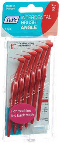 TEPE Angle Interdental-Brush 0.5mm rot 6 Stk