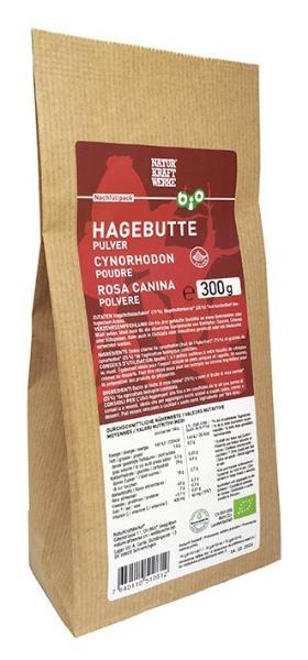 NATURKRAFTWERKE Hagebutte Pulver Bio NFP Btl 300 g