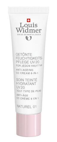 WIDMER getönte Feuchtigkeitspflege 01 UV20 o Parf