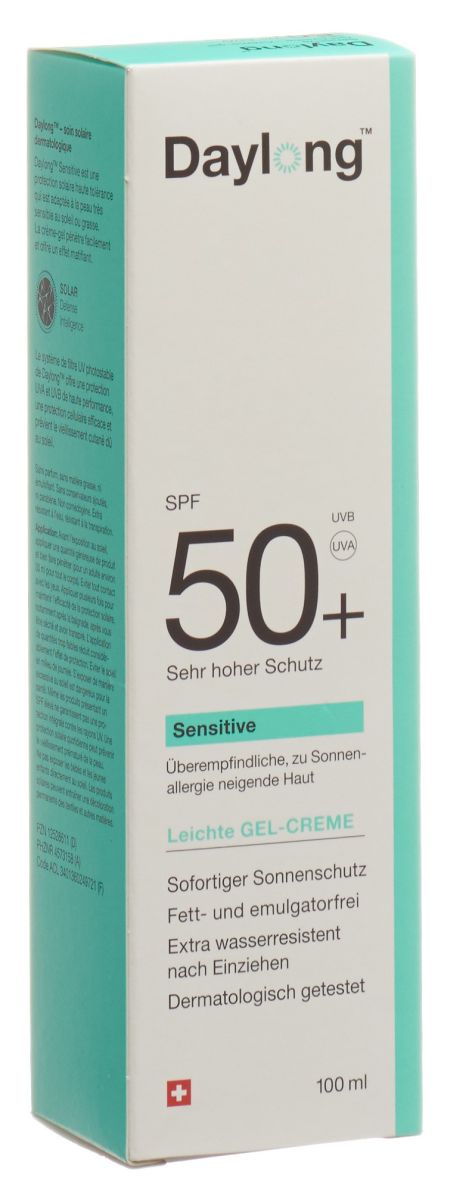 DAYLONG Sensitive Gel-Creme SPF50+ Tube 100 ml