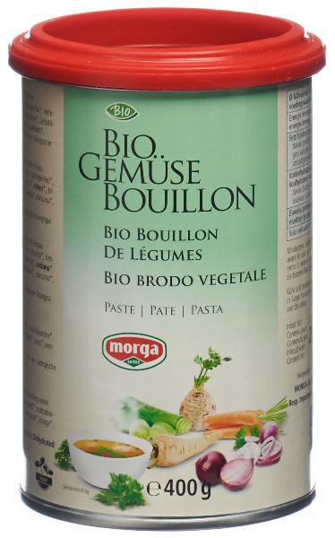 MORGA Gemüse Bouillon Paste Bio Ds 400 g