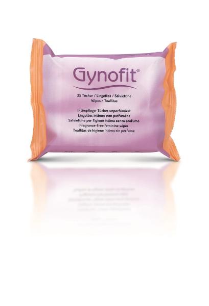 GYNOFIT Salviette per la cura intima, senza profumo, 25 pezzi