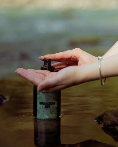 Savon pour les mains et le corps romarin & eucalyptus
