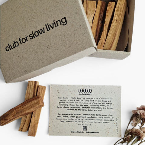 Bois de Palo Santo encens 10 pièces