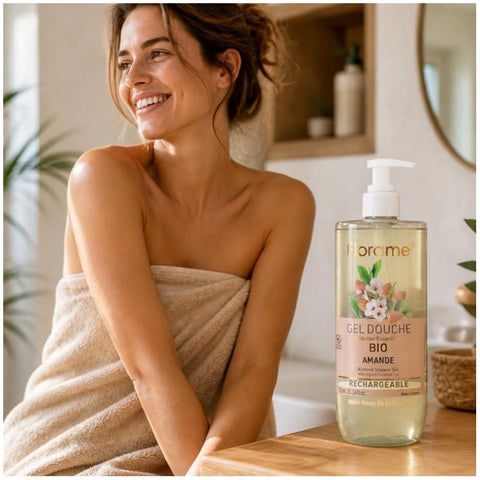 Florame Gel Douche Amande Bio 750ml