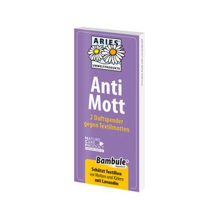 Aries Anti Mott 2 Duftspender gegen Textilmotten, Nature Care Product