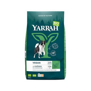 YARRAH Hundefutter Vegan Soja, mit Mais, Reisprotein & Lupinen, EU Bio 2 kg