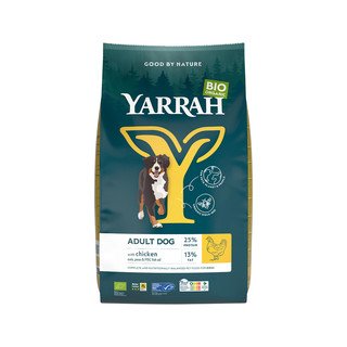 YARRAH Hundefutter Adult Dog Huhn, EU Bio 15 kg