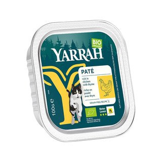 YARRAH Katzenfutter Bio Paté Huhn, EU Bio 100 g