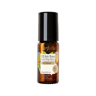 farfalla SOS Anti-Stress Aroma-Pflege-Roll-on, Stress Balance, NaTrue 10g