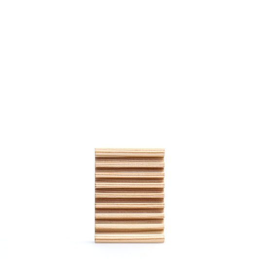 Porte-savon ligné petit modèle