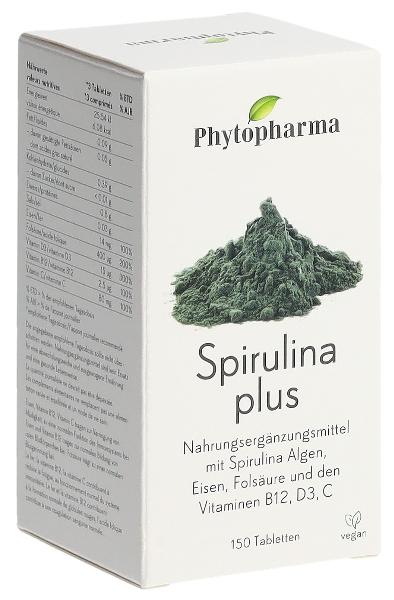 PHYTOPHARMA Spirulina plus Tabl 150 Stk