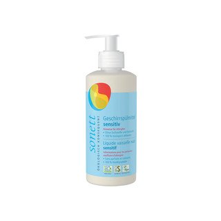 SONETT Geschirrspülmittel sensitiv, Pumpspender, Nature Care Product 300 ml