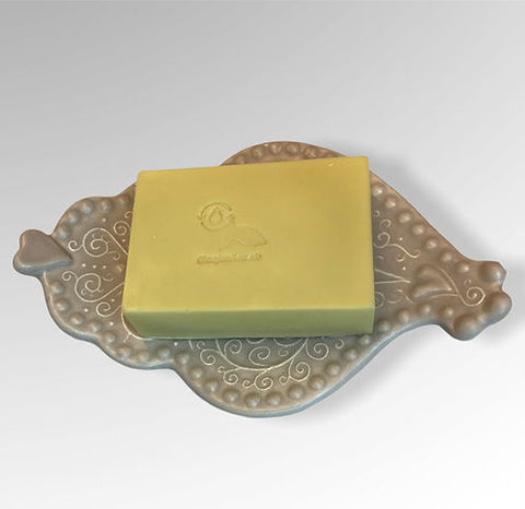 Seifenspender aus Keramik „Herz von Viana creme“