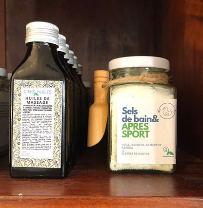 Badesalz & nach dem Sport