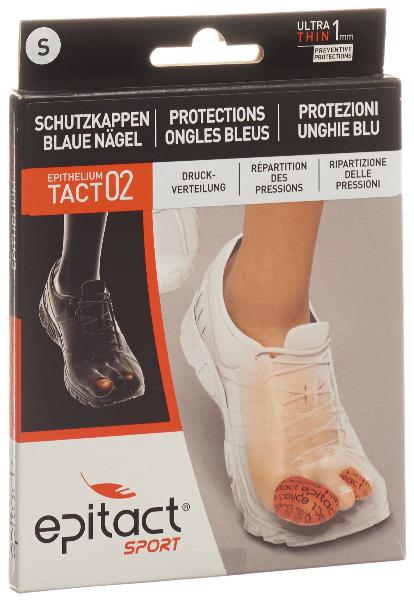 EPITACT SPORT Zehenschutz blaue Näg S 23mm 2 Stk