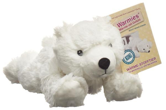 WARMIES Wärme-Stofftier Eisbär
