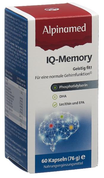 ALPINAMED IQ-Memory Kaps Ds 60 Stk