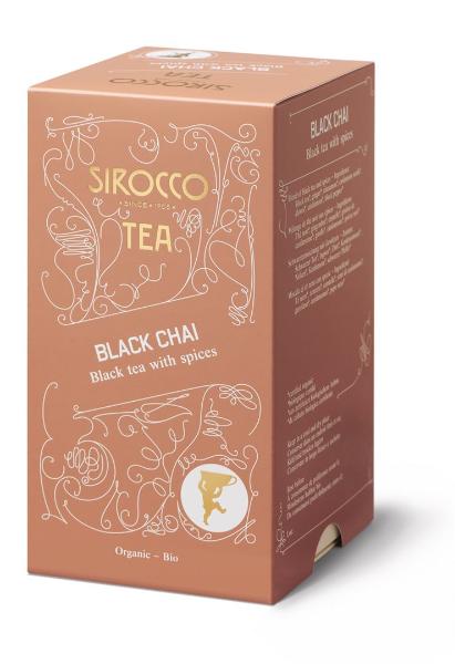 SIROCCO Bustine di tè nero Chai 20 pezzi