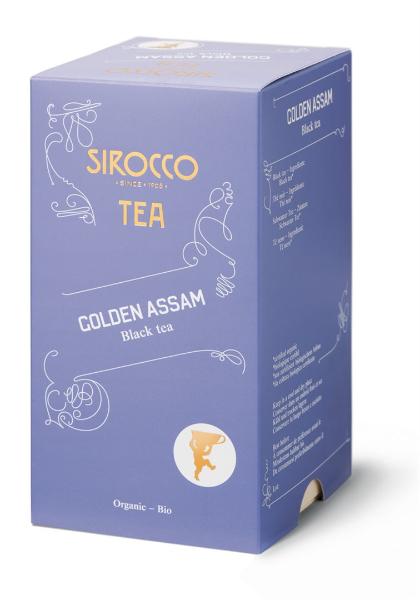 Bustine di tè SIROCCO Golden Assam 20 pezzi