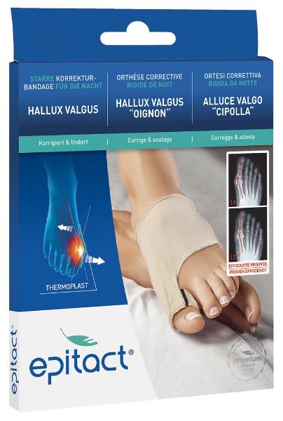 EPITACT starre KorrBand Hallux NACHT M 21.5-23cm