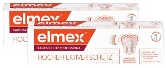 ELMEX KARIESSCHUTZ PROF Zahnpasta Duo 2 x 75 ml