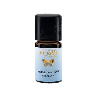 farfalla Äth. Öl Frangipani 20%, bio, kontrolliert biologischer Anbau 5ml