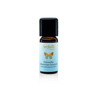 farfalla Äth. Öl Citronella Chemotyp Geraniol, ECOCERT 10ml