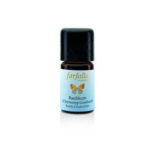farfalla Äth. Öl Basilikum Chemotyp Linalool, ohne Zertifizierung 5ml