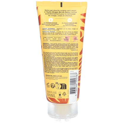 Gel douche Huile Argan BIO Maroc COSM'ETHIK