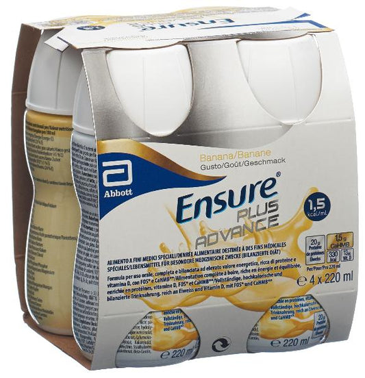 Ensure Plus Advance Banana 4 x 220 ml