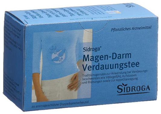 SIDROGA Thé digestif et stomacal 20 sachets 1,5 g