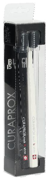 CURAPROX White is Black Zahnbürst weiss/schw 2 Stk