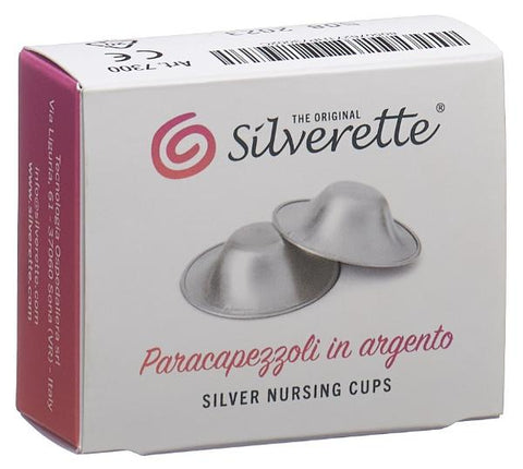 SILVERETTE Still-Silberhütchen 2 Stk