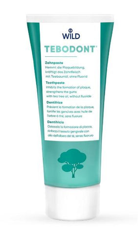 TEBODONT Zahnpaste ohne Fluorid 75 ml