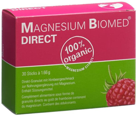 MAGNESIUM BIOMED direct granule sticks 30 pieces