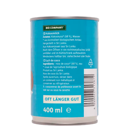 BIO COMPANY Kokosmilch 400 ml